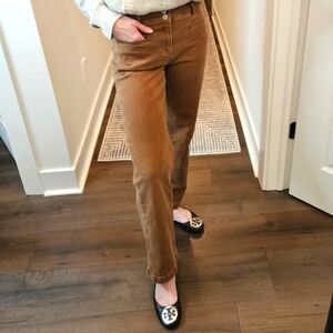 NWOT Sidefeel Wide Leg High Waist Brown  Denim - SIZE 4